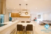 Fully furnished apartment high floor 2 bedrooms open kitchen only at L tower Ciputra